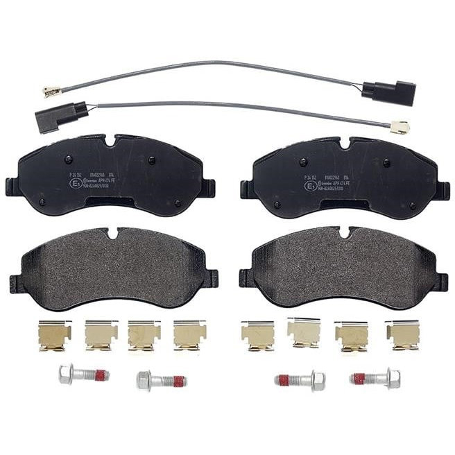 Brake pad Ford Transit: P24152 Brembo Brake pad set