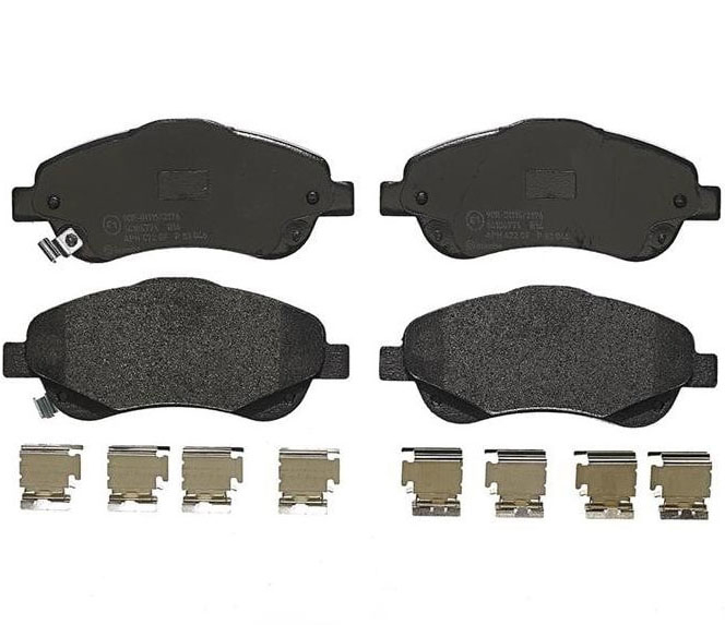 Brake pad kit Toyota: P83046 Brembo Front disc brake pads, set