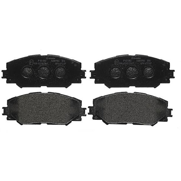 Brake pad kit Subaru Trezia: P83082 Brembo Brake pad set