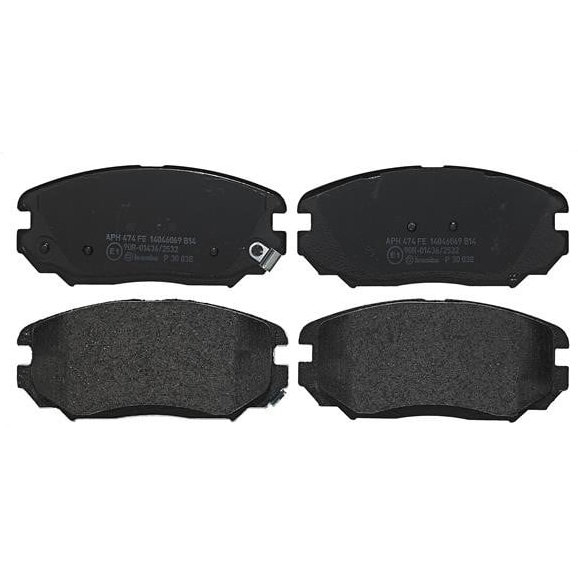 Brembo P 30 038 Brake pad set P30038 P30038 Brembo Brake pad set