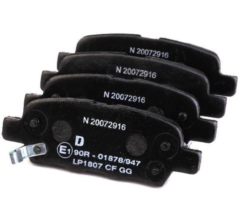 LP1807 Delphi Brake pad set