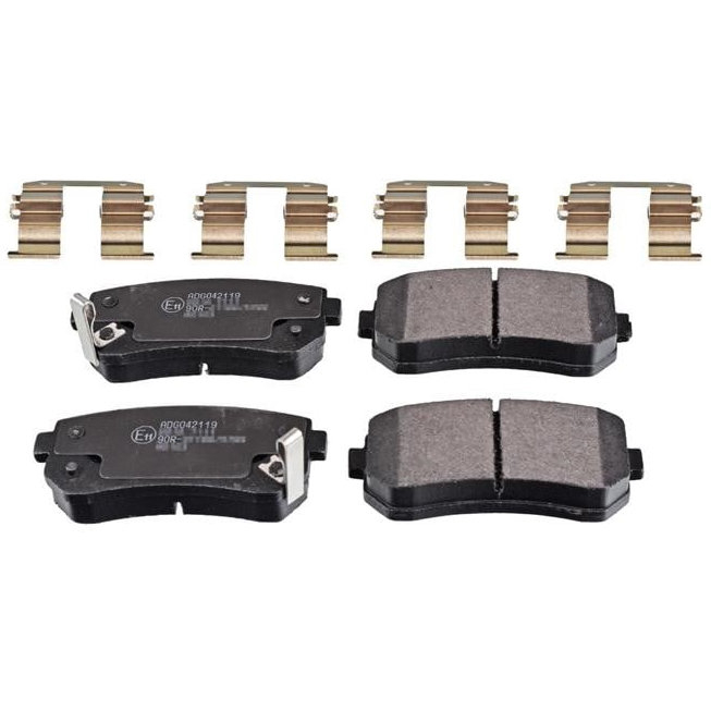 Brake pad Hyundai ix35: ADG042119 Blue Print Brake pad set