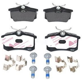 Disc brake pad set Seat Arosa: 13047028942 Ate ATE CERAMIC disc brake pads, set