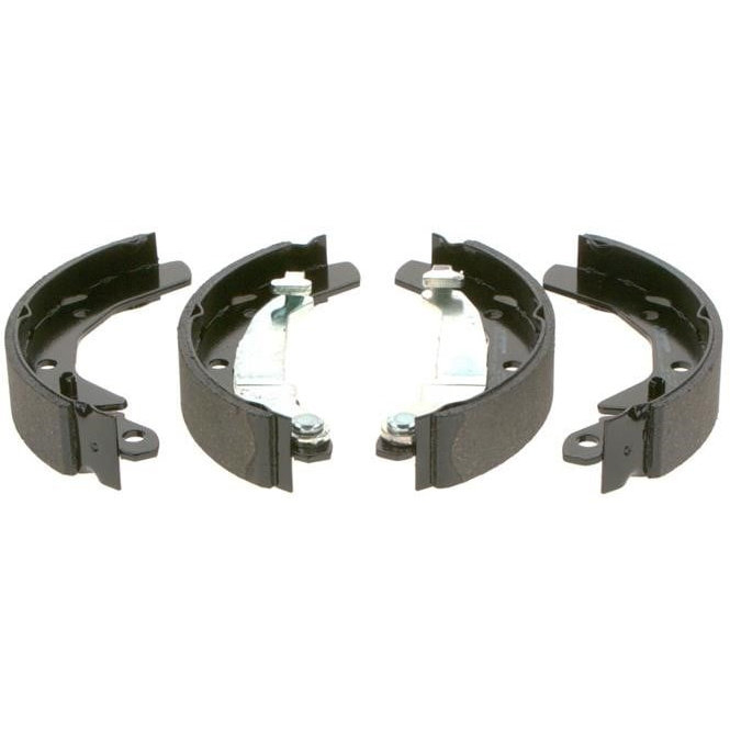 Brake shoes Daewoo Matiz: 0986487628 Bosch Brake shoe set