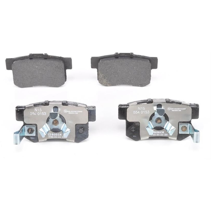 Brake pad Honda Crosstour: 0986494233 Bosch Rear brake pad set