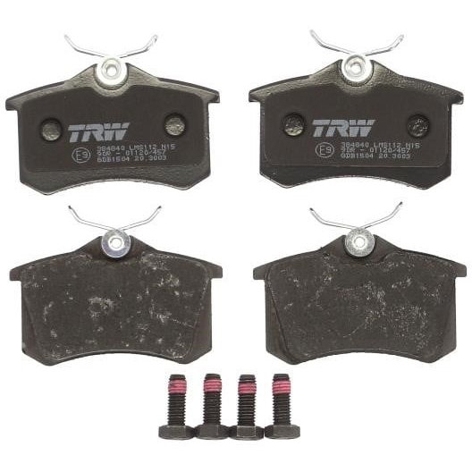 Brake pad Citroen DS4: GDB1504 TRW TRW COTEC brake pad set