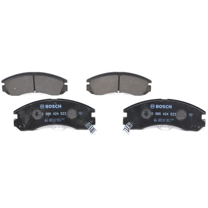 Disc brake pad set Citroen C-Crosser: 0986424523 Bosch Front disc brake pads, set