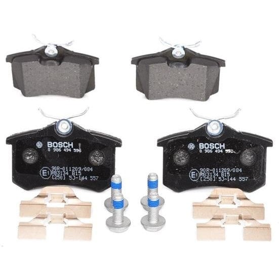 Disc brake pad set Volkswagen Scirocco: 0986494596 Bosch Brake pad set