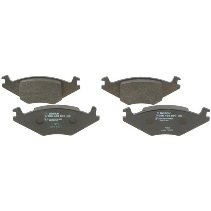 Brake pad Seat: 0986468890 Bosch Brake pad set