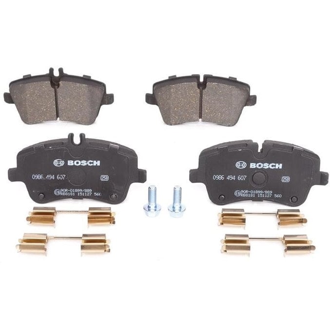 Disc brake pad set Audi A5: 0986494607 Bosch Brake pad set