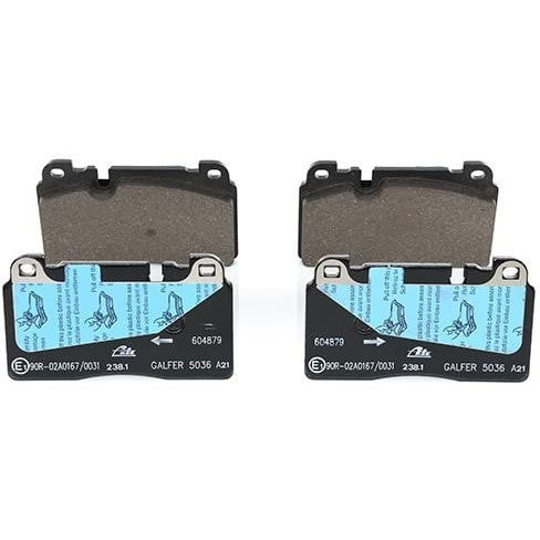 Brake pad kit Porsche Macan: 13046048792 Ate Brake pad set