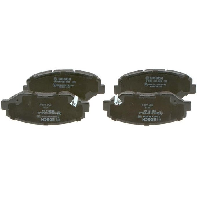 Disc brake pad set Honda CRV: 0986424809 Bosch Brake pad set