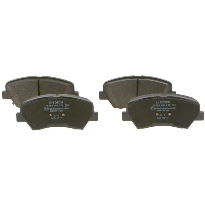 0986494712 Bosch Brake pad set