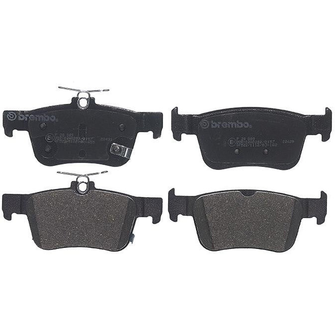 Disc brake pad set Honda e: P28089 Brembo Brake pad set