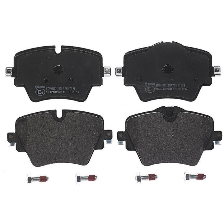 Disc brake pad set BMW X4: P06093 Brembo Brake pad set