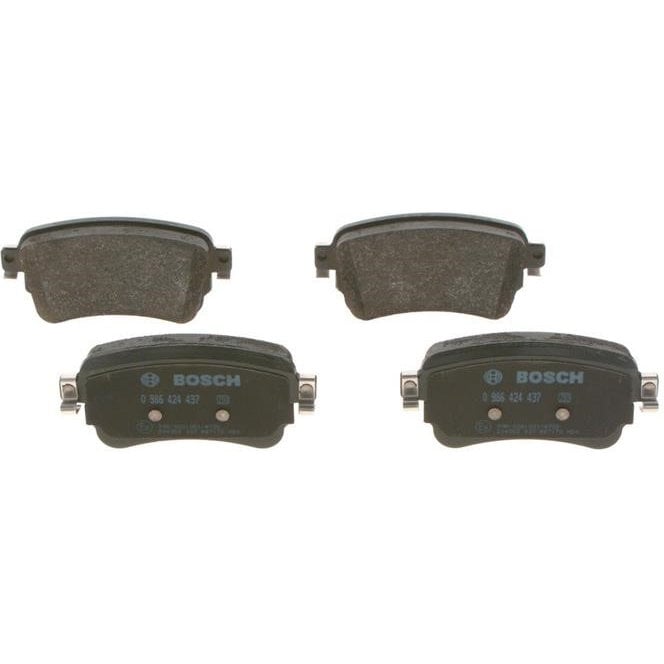 Brake pad Opel Combo: 0986424437 Bosch Brake pad set