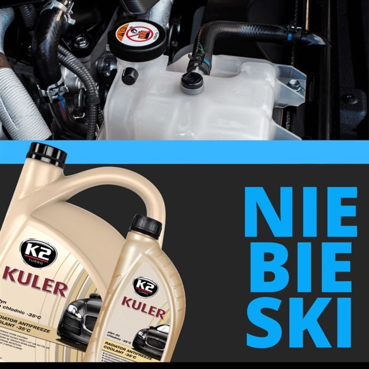 K2 Antifreeze K2 Nano G11 blue, ready to use -35, 5L – price 30 PLN