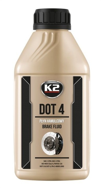 Brake fluid K2 DOT 4, 500 ml K2 T104