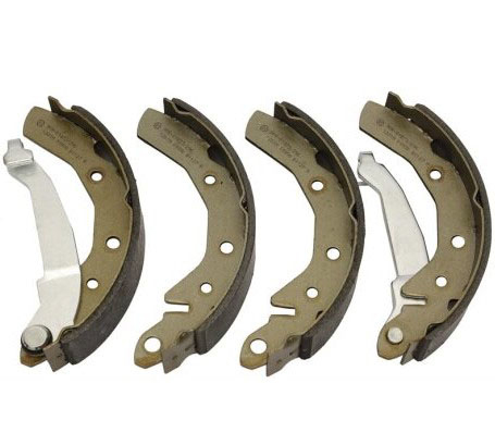 SA086 Sangsin Drum brake shoes rear, set