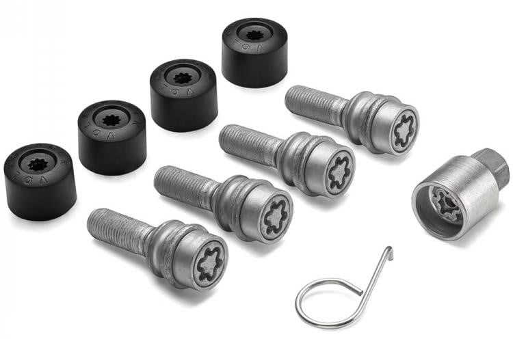 760698137 VAG Secret Bolt for Wheel, set (4 bolts &amp;amp; key)