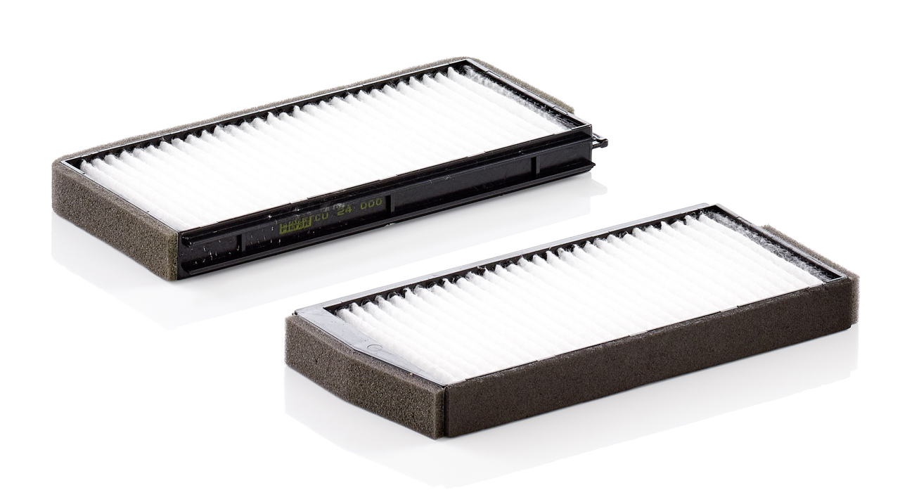 Mann-Filter CU 24 000-2 Cabin filter CU240002 CU240002 Mann-Filter Cabin filter