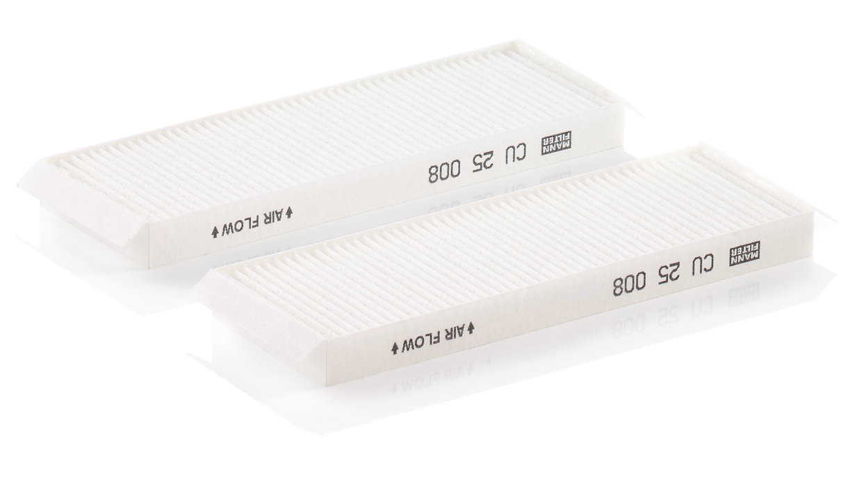 Mann-Filter CU 25 008-2 Cabin filter CU250082 CU250082 Mann-Filter Cabin filter