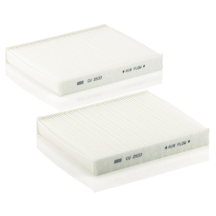 Mann-Filter CU 2533-2 Cabin filter CU25332 CU25332 Mann-Filter Cabin filter