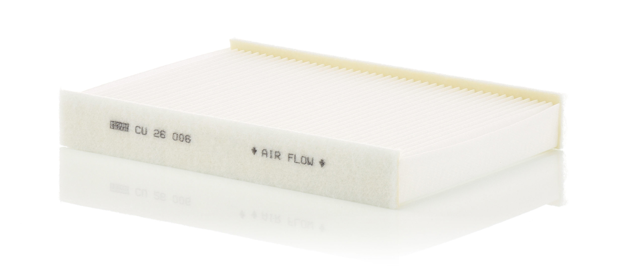 Mann-Filter CU 26 006 Cabin filter CU26006 CU26006 Mann-Filter Cabin filter