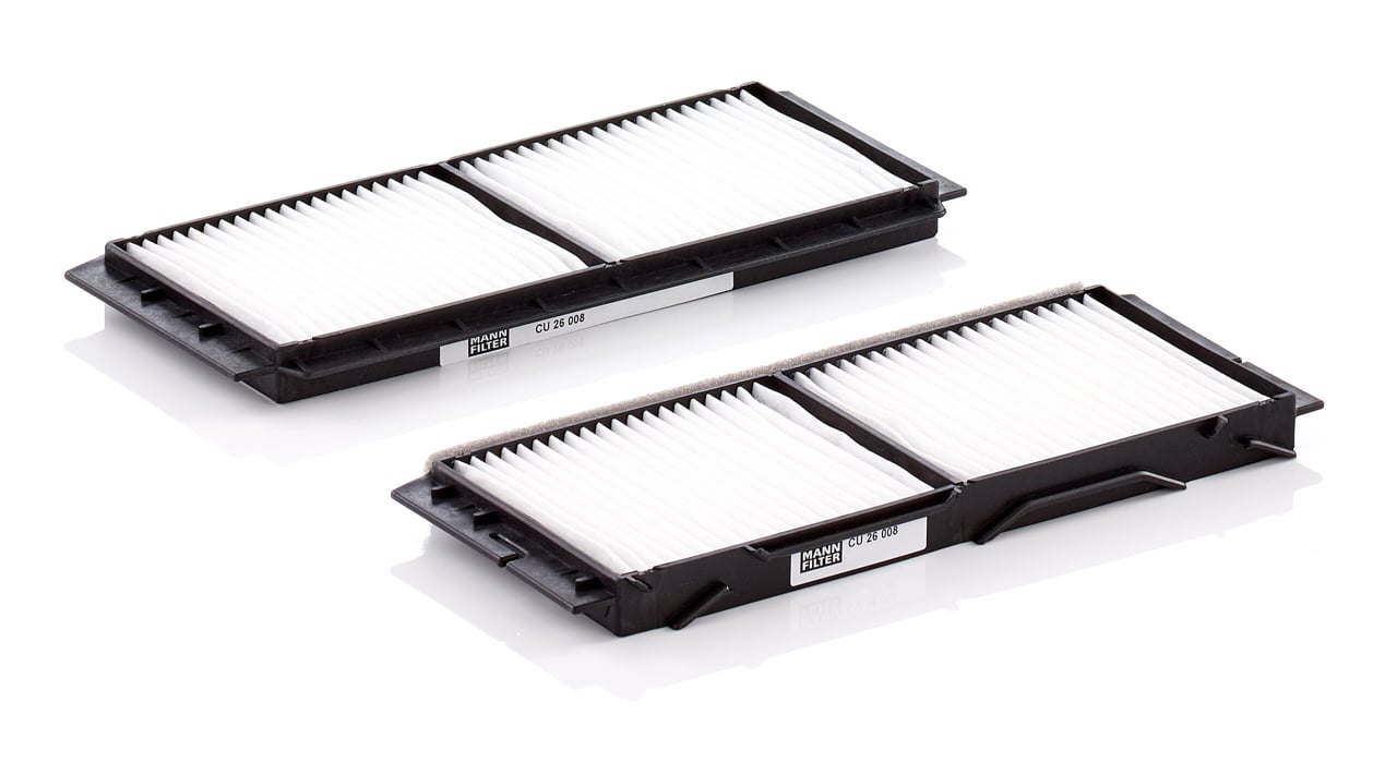Mann-Filter CU 26 008-2 Cabin filter CU260082 CU260082 Mann-Filter Cabin filter