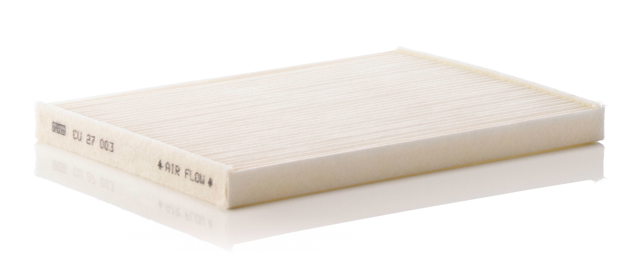 Mann-Filter CU 27 003 Cabin filter CU27003 CU27003 Mann-Filter Cabin filter