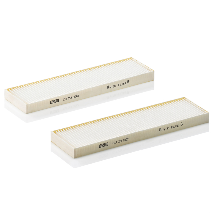 Mann-Filter CU 29 002-2 Cabin filter CU290022 CU290022 Mann-Filter Cabin filter