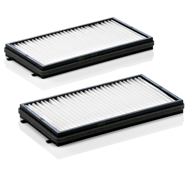 AC filter Rolls-Royce Phantom: CU31242 Mann-Filter Cabin filter