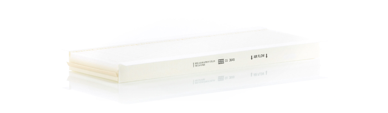 Mann-Filter CU 3649 Cabin filter CU3649 CU3649 Mann-Filter Cabin filter