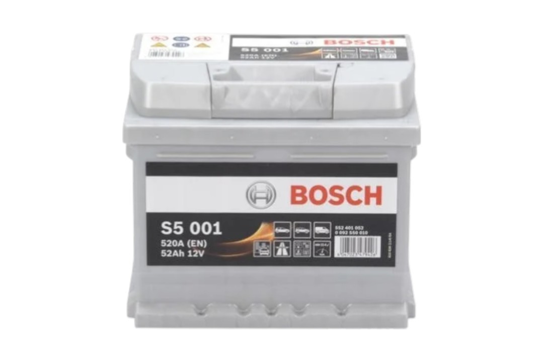 0092S50010 Bosch Battery Bosch 12V 52Ah 520A(EN) R+
