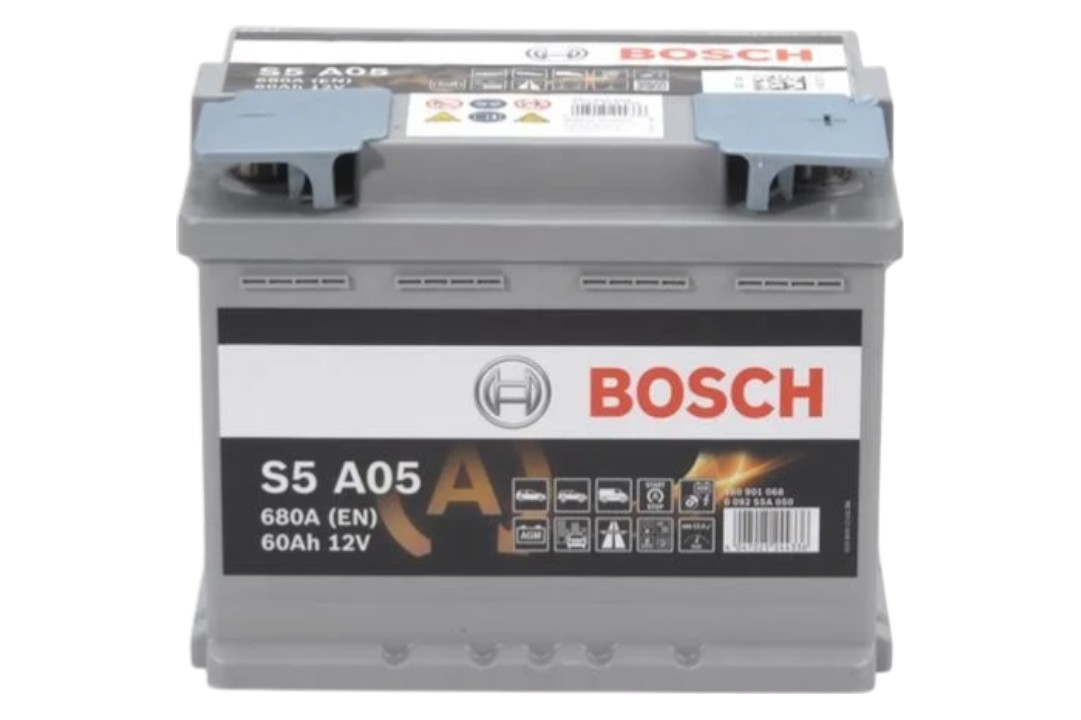 Accu Fiat Panda: 0092S5A050 Bosch Battery Bosch 12V 60Ah 680A(EN) R+ Start&Stop