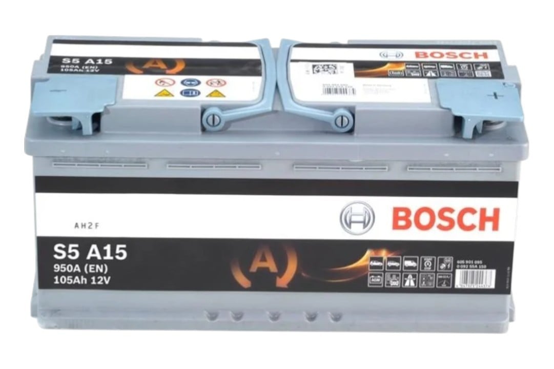 0092S5A150 Bosch Battery Bosch 12V 105Ah 950A(EN) R+ Start&Stop