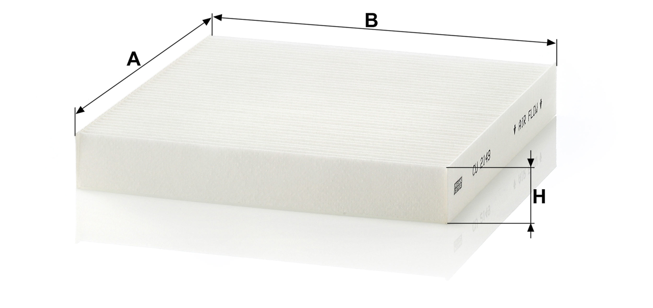 Buy Mann-Filter CU 2149 at a low price in United Arab Emirates!