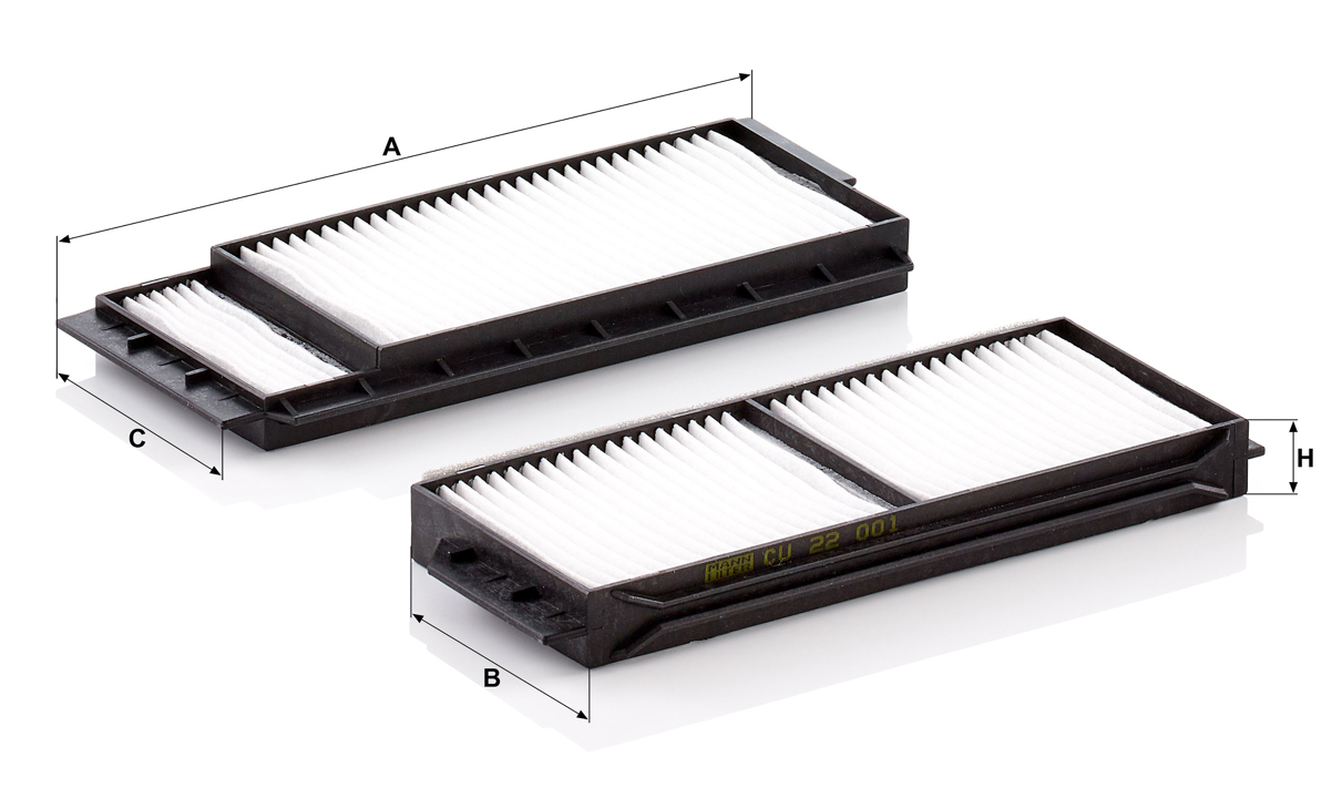 Mann-Filter Cabin filter – price 59 PLN