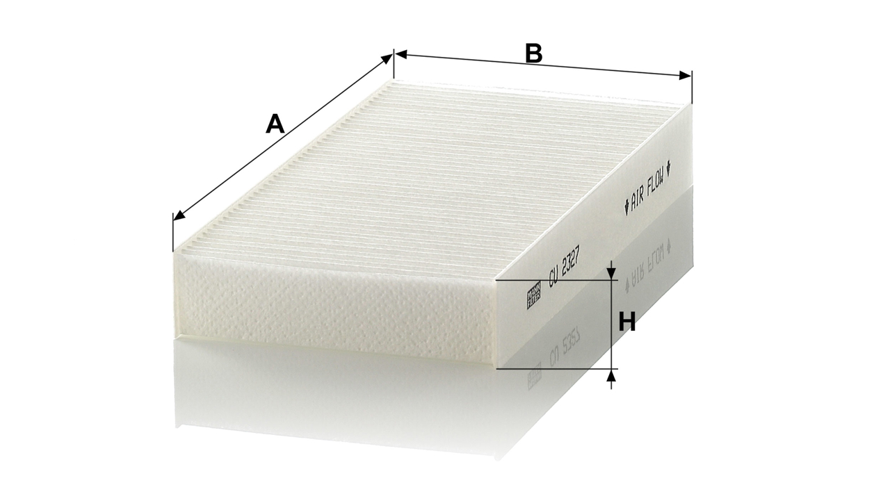Buy Mann-Filter CU 2327-2 at a low price in United Arab Emirates!