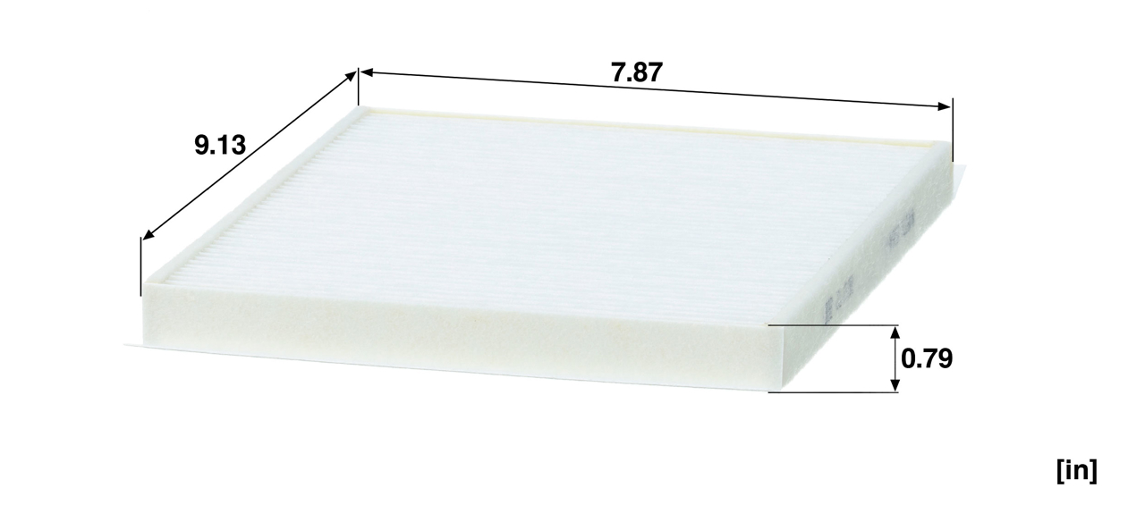 Cabin filter Mann-Filter CU 2330