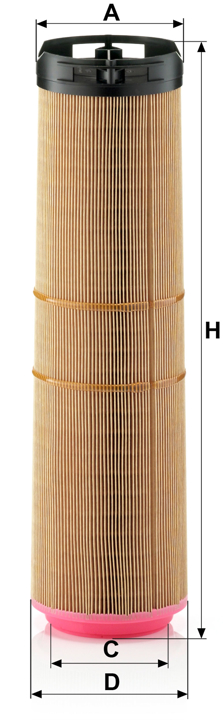 Air filter Mann-Filter C 12 178