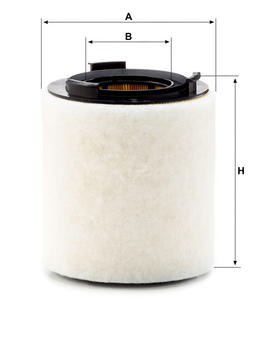 Mann-Filter Air filter – price 57 PLN