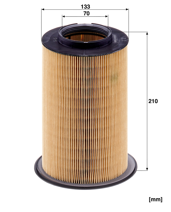 Air filter Mann-Filter C 16 134/2