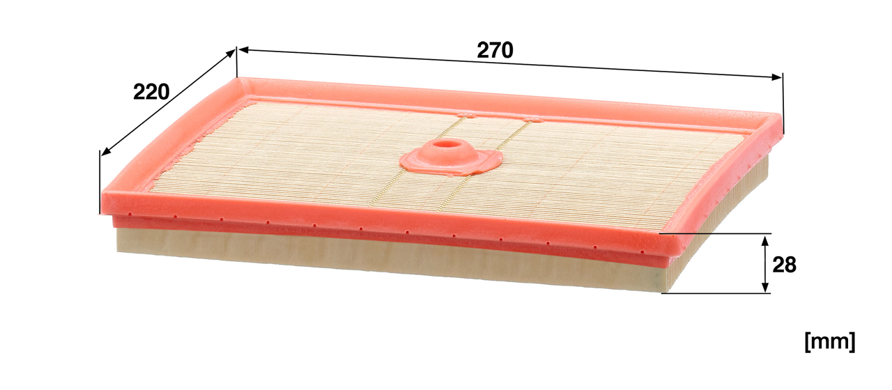 Air filter Mann-Filter C 22 035