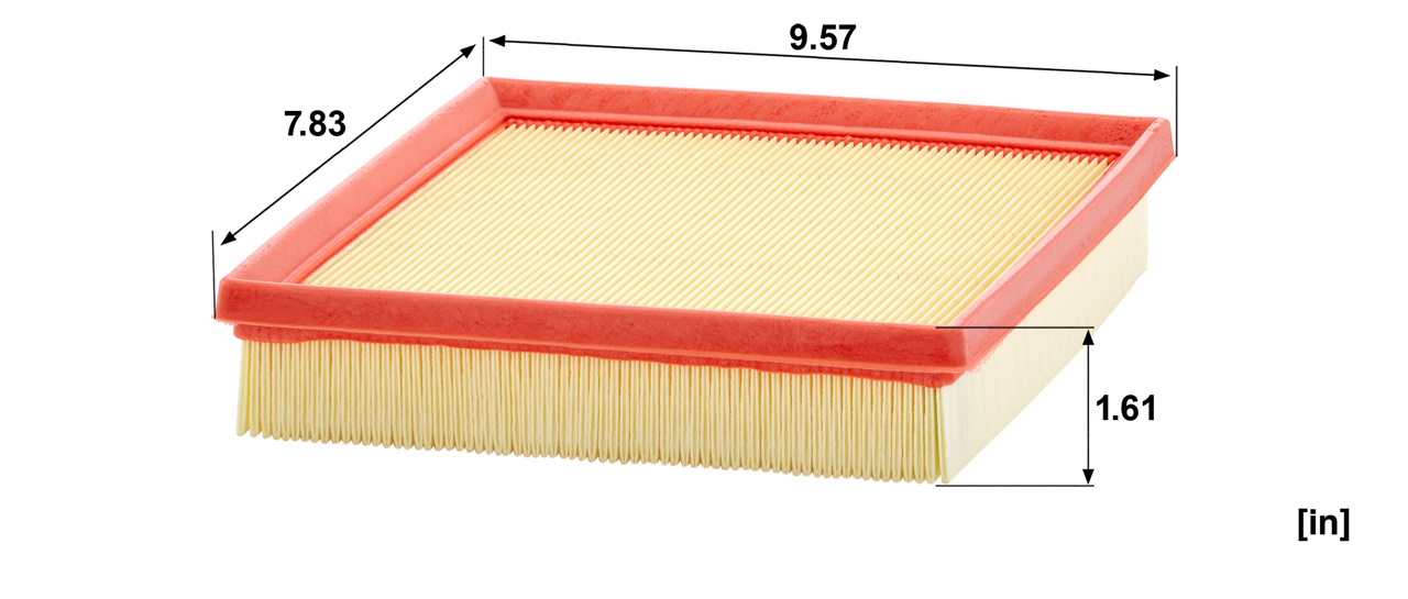 Air filter Mann-Filter C 24 078