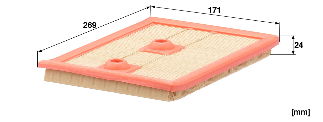 Air filter Mann-Filter C 27 009