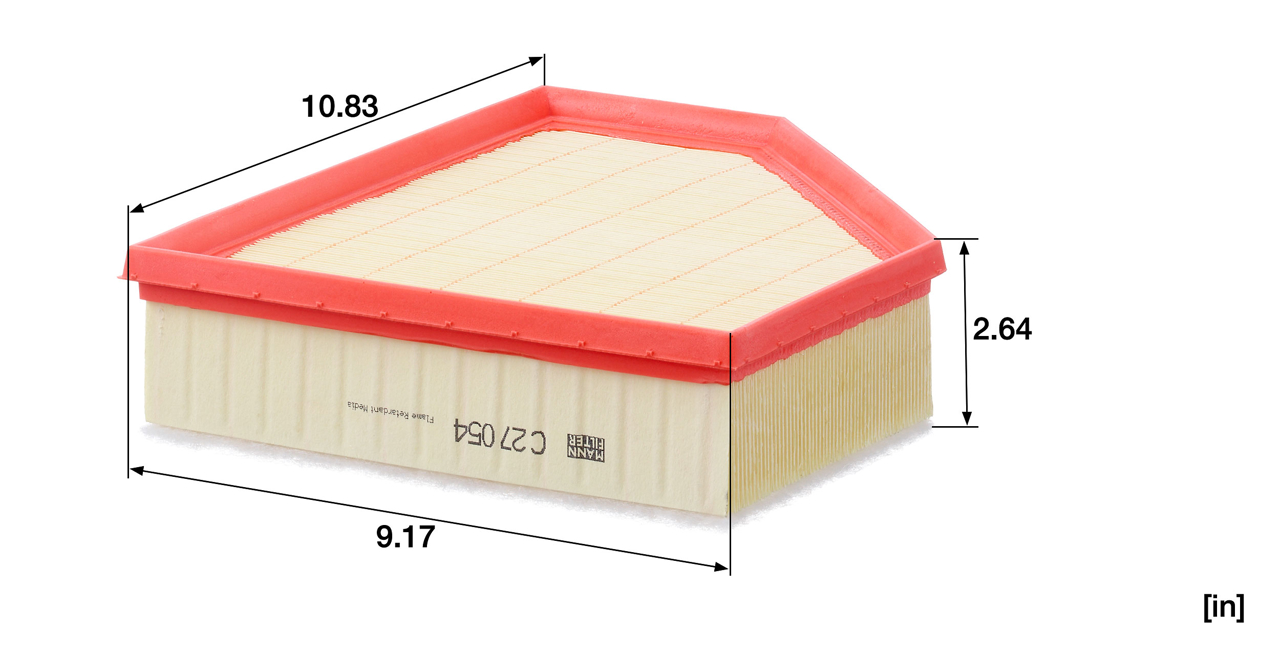 Air filter Mann-Filter C 27 054