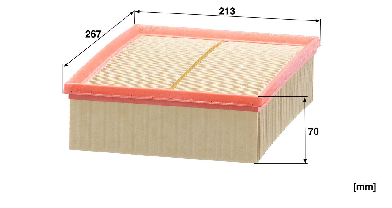 Air filter Mann-Filter C 27 192/1