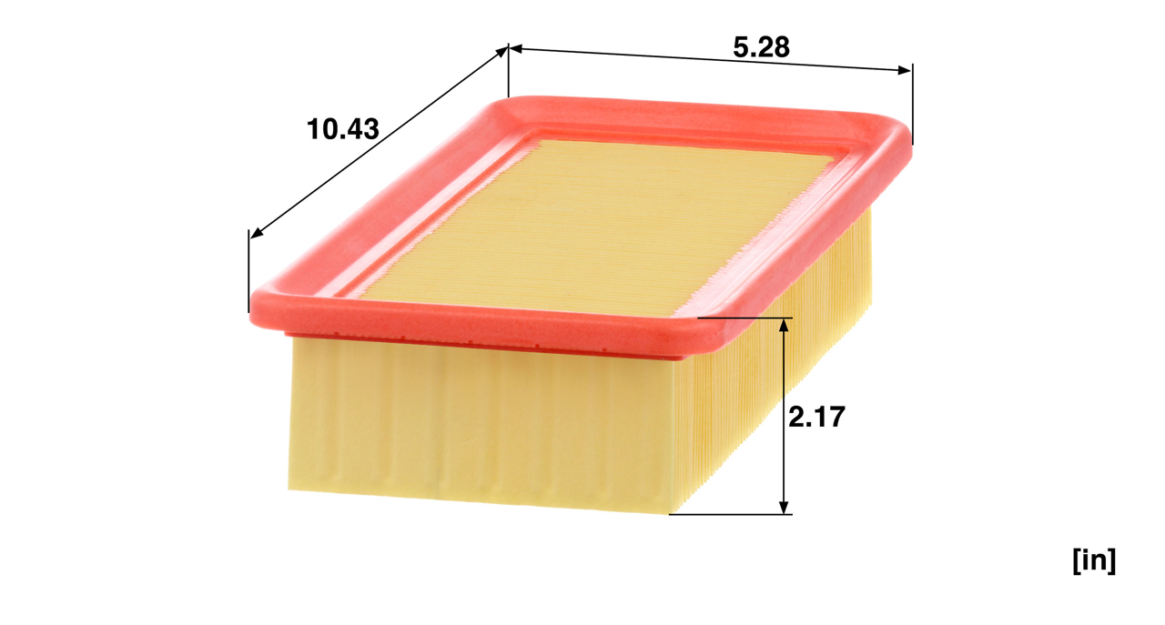 Air filter Mann-Filter C 2775
