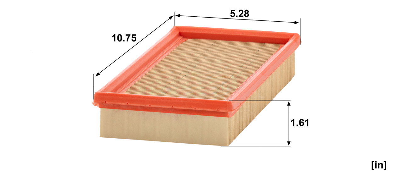 Air filter for special equipment Mann-Filter C 2860/3